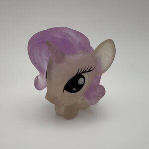 My Little Pony (MLP) Rarity Clear Fash'ems Squishy Figure 2016 (SKU: 534TO)